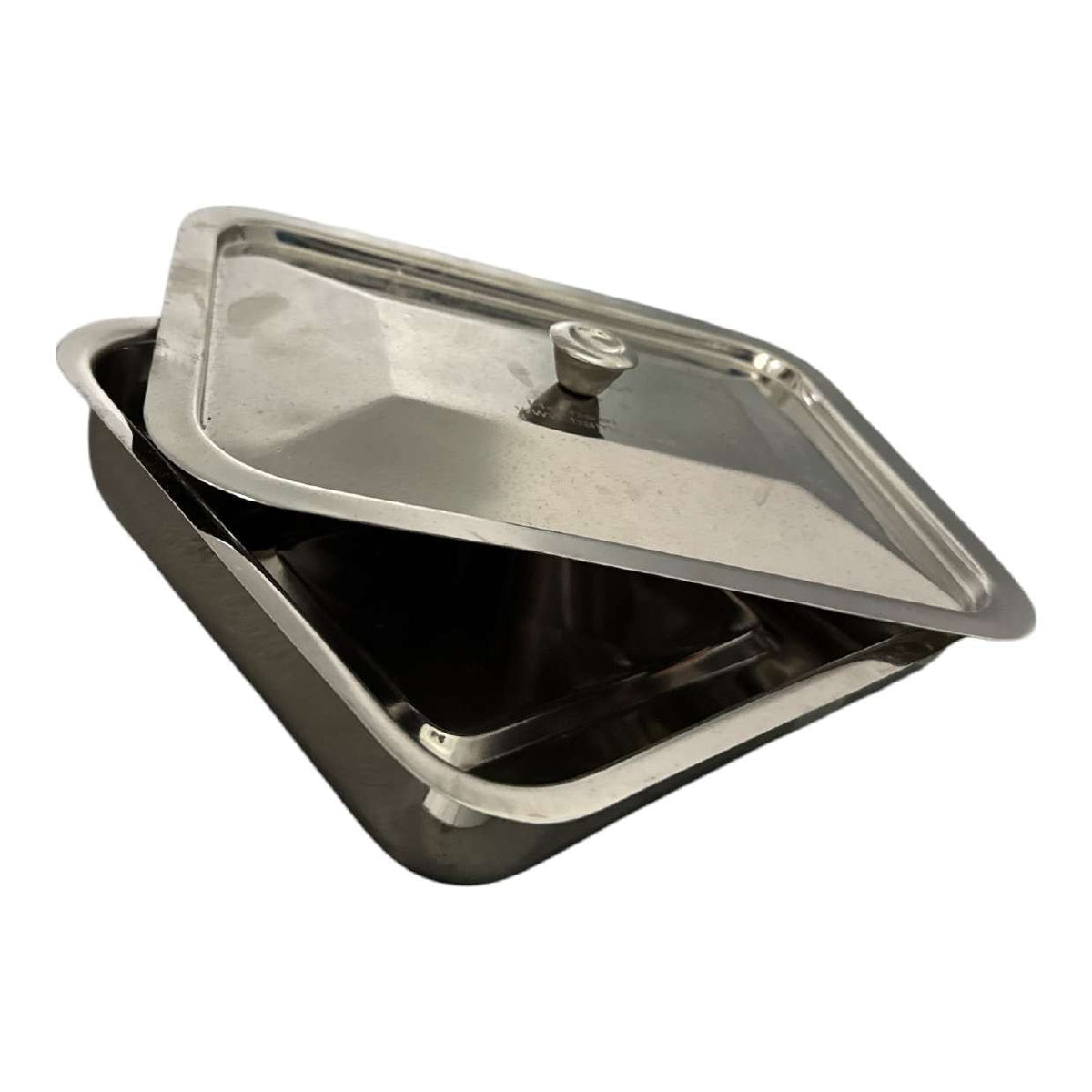Deep Instrument Tray with Fitted Lid - view 2 of 2, Medinox Surgical